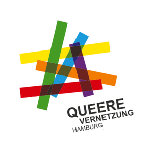 Queere Vernetzung Hamburg - Queerer Wegweiser Logo Queere Vernetzung Hamburg